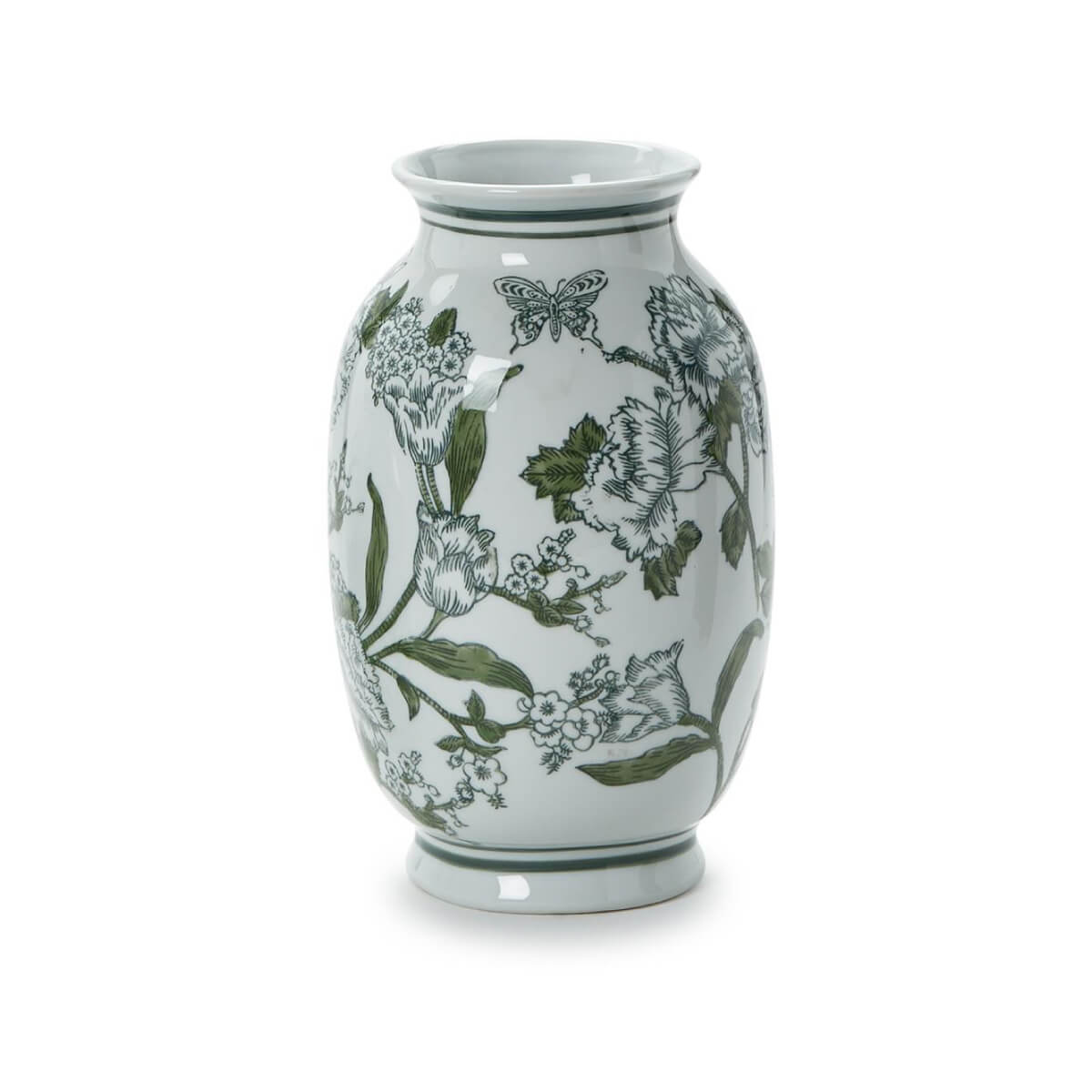 Primrose & Lotus Chinoiserie Vase green front | MILK MONEY milkmoney.co | Home decor online, Modern home decor, Luxury home furnishings, Best home decor, Home accessories for sale, Living room furniture sets, Kitchen decor ideas, Wall art for home, Bathroom accessories, Vintage home decor, Minimalist home decor