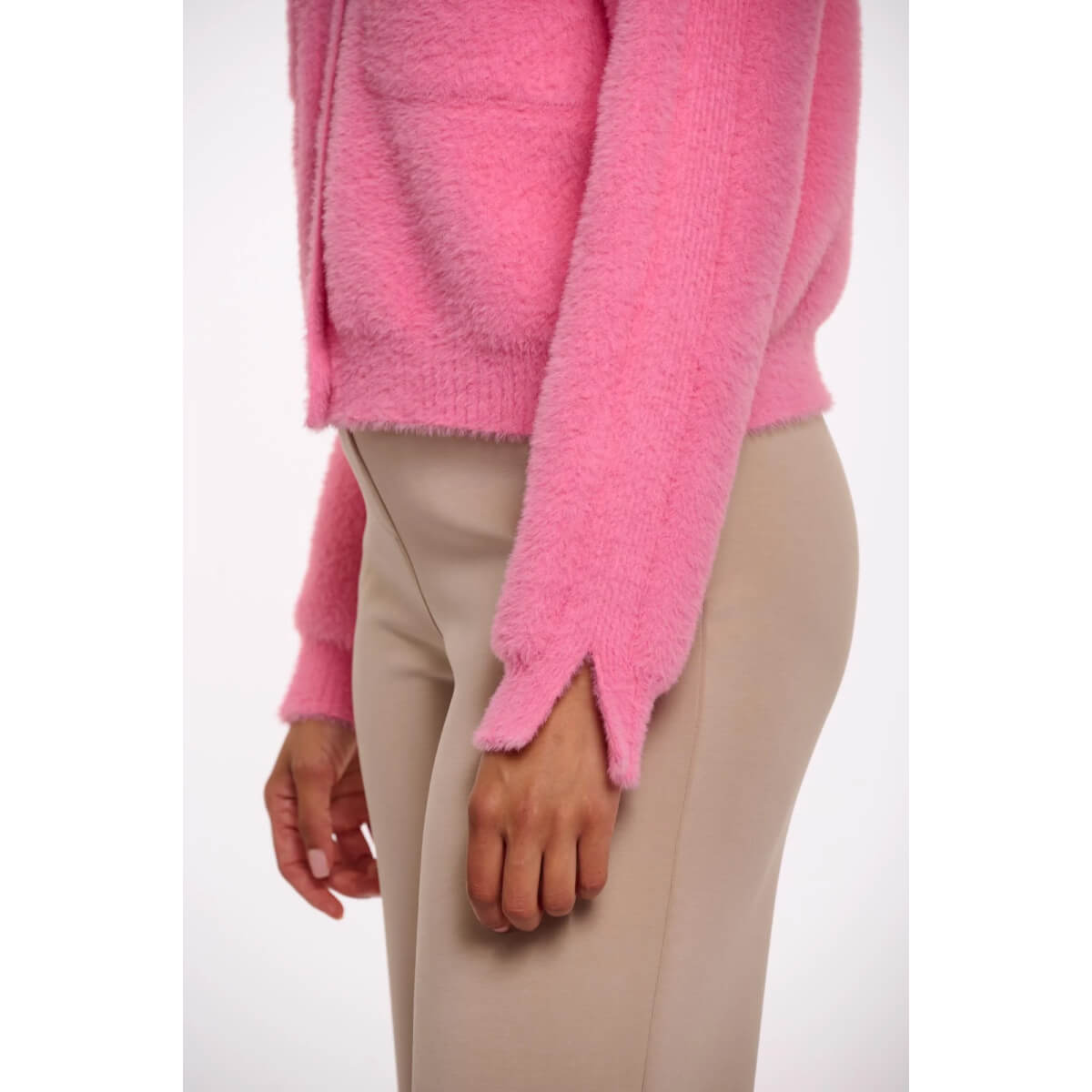 Rino & Pelle Isarea Cardigan pink front | MILK MONEY milkmoney.co | cute sweaters for women, cute knit sweaters, cute pullover sweaters