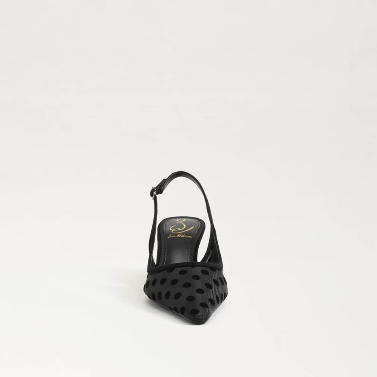 Sam Edelman Bianka Polka Dot Mesh Slingback Pump