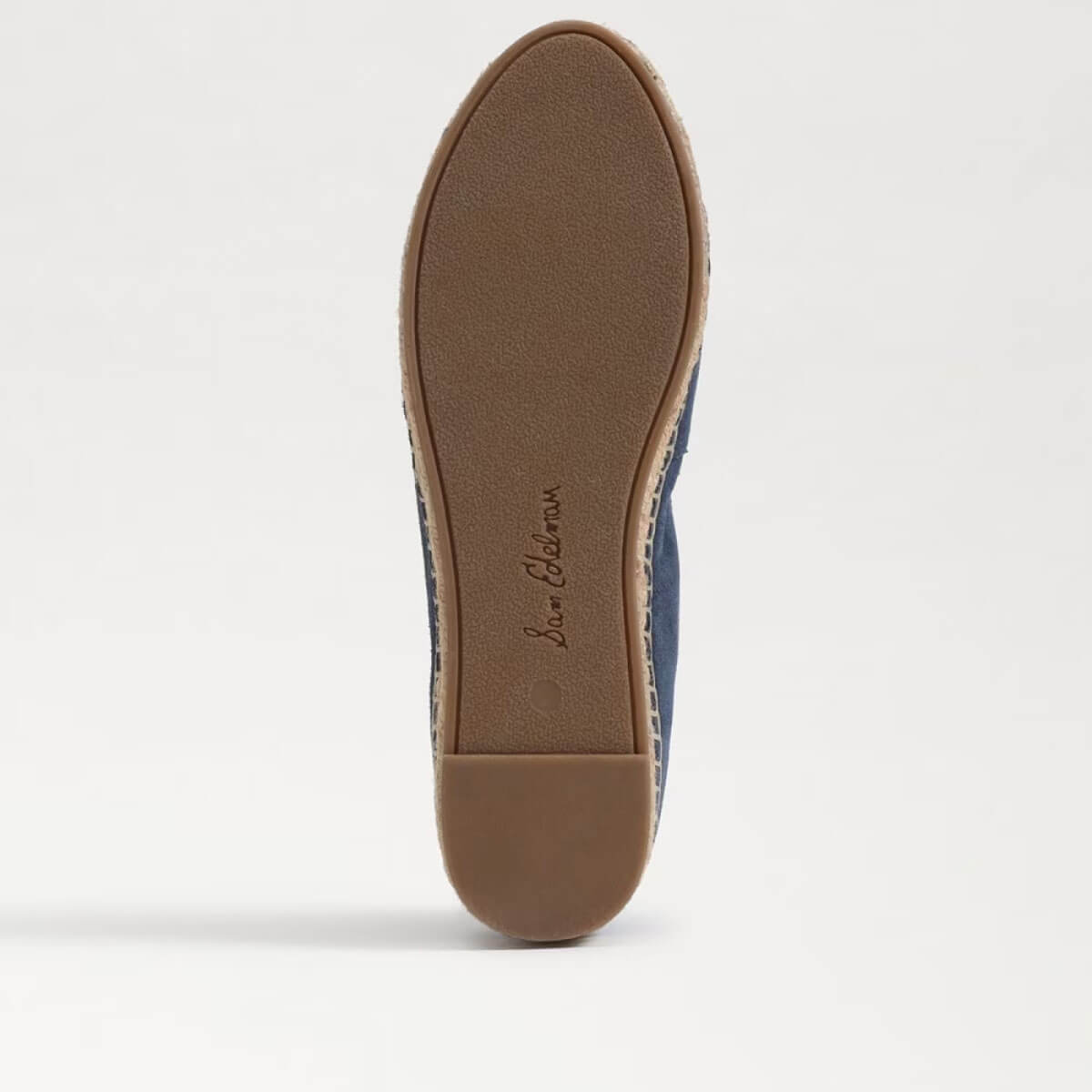Sam Edelman Kai Espadrille Flat Loafer blue  bottom| MILK MONEY milkmoney.co | cute shoes for women. ladies shoes. nice shoes for women. footwear for women. ladies shoes online. ladies footwear. womens shoes and boots. pretty shoes for women. beautiful shoes for women.