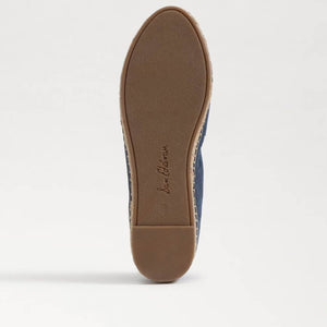 Sam Edelman Kai Espadrille Flat Loafer blue  bottom| MILK MONEY milkmoney.co | cute shoes for women. ladies shoes. nice shoes for women. footwear for women. ladies shoes online. ladies footwear. womens shoes and boots. pretty shoes for women. beautiful shoes for women.