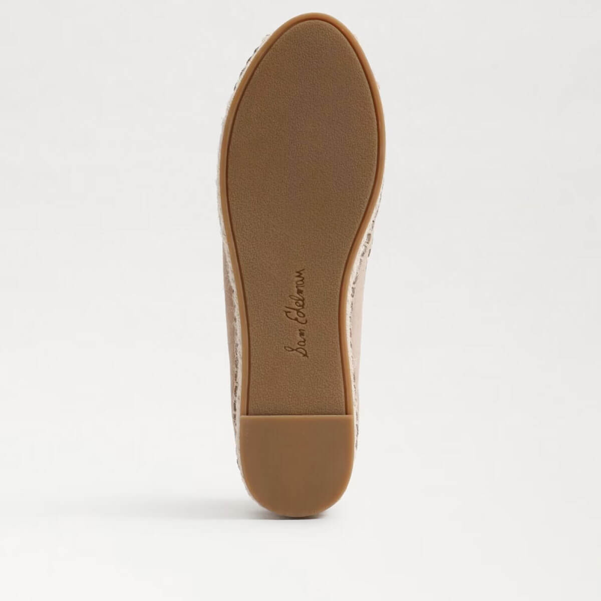 Sam Edelman Kai Espadrille Flat Loafer taupe bottom | MILK MONEY milkmoney.co | cute shoes for women. ladies shoes. nice shoes for women. footwear for women. ladies shoes online. ladies footwear. womens shoes and boots. pretty shoes for women. beautiful shoes for women.