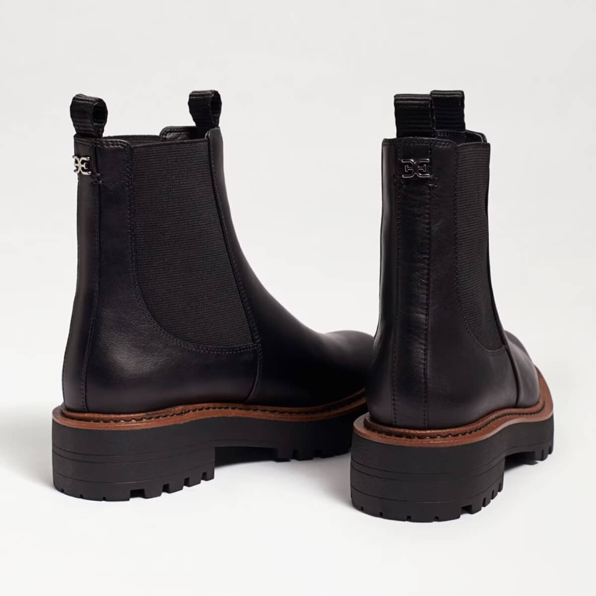 Sam Edelman Laguna Chelsea Boot black back | MILK MONEY milkmoney.co | cute shoes for women. ladies shoes. nice shoes for women. footwear for women. ladies shoes online. ladies footwear. womens shoes and boots. pretty shoes for women. beautiful shoes for women.