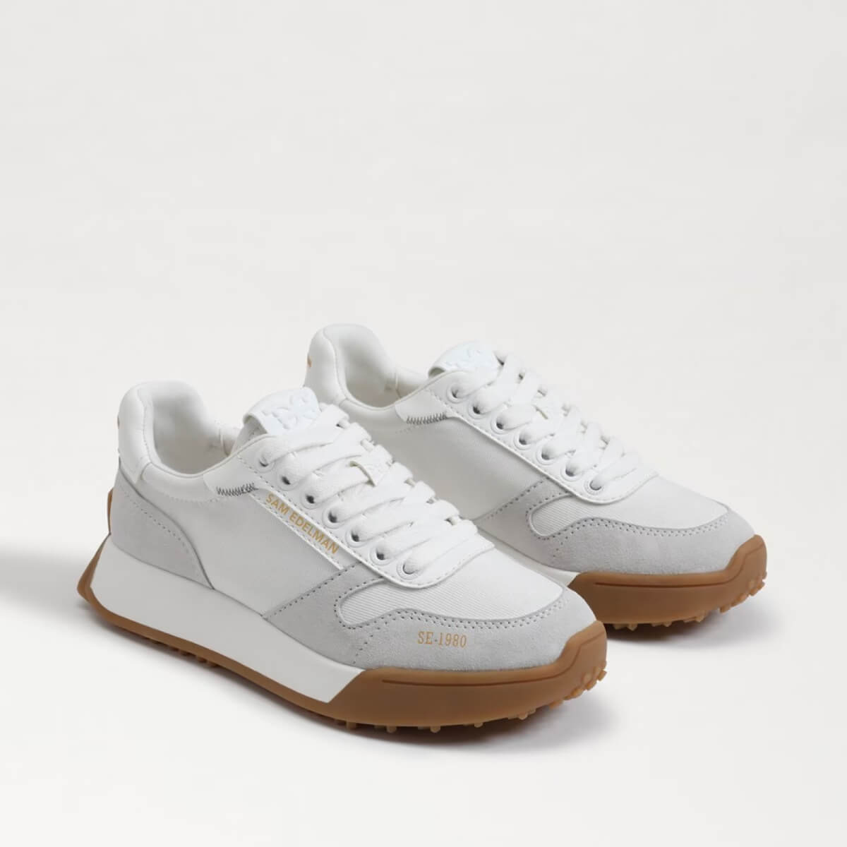 Sam Edelman Layla Sneaker white front | MILK MONEY milkmoney.co | cute shoes for women. ladies shoes. nice shoes for women. footwear for women. ladies shoes online. ladies footwear. womens shoes and boots. pretty shoes for women. beautiful shoes for women.