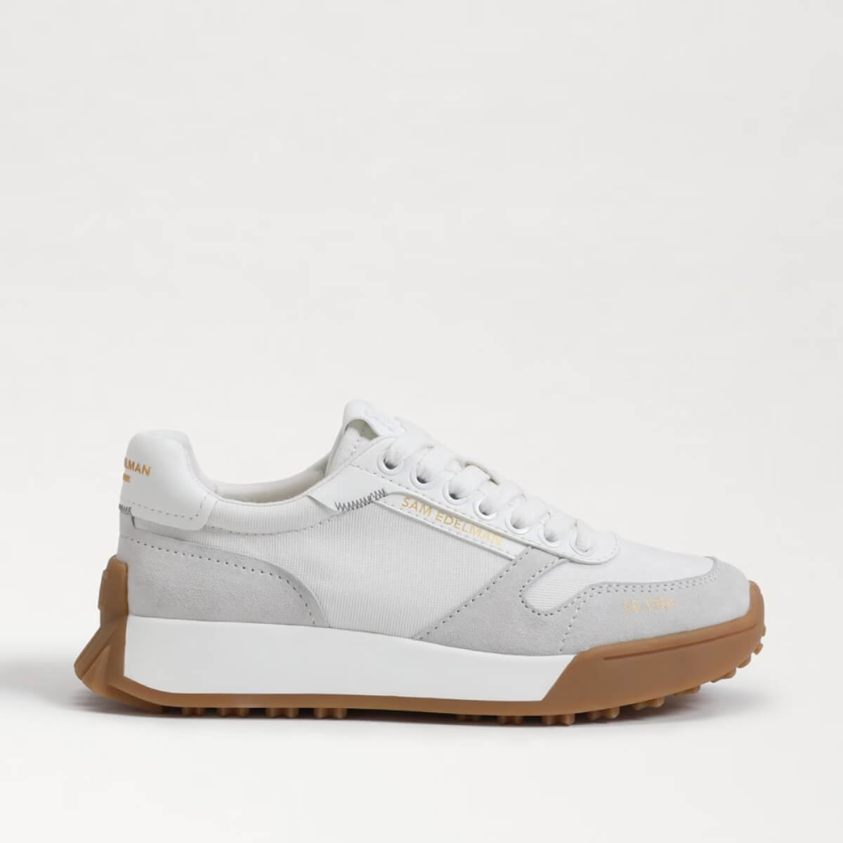 Sam Edelman Layla Sneaker white side | MILK MONEY milkmoney.co | cute shoes for women. ladies shoes. nice shoes for women. footwear for women. ladies shoes online. ladies footwear. womens shoes and boots. pretty shoes for women. beautiful shoes for women.