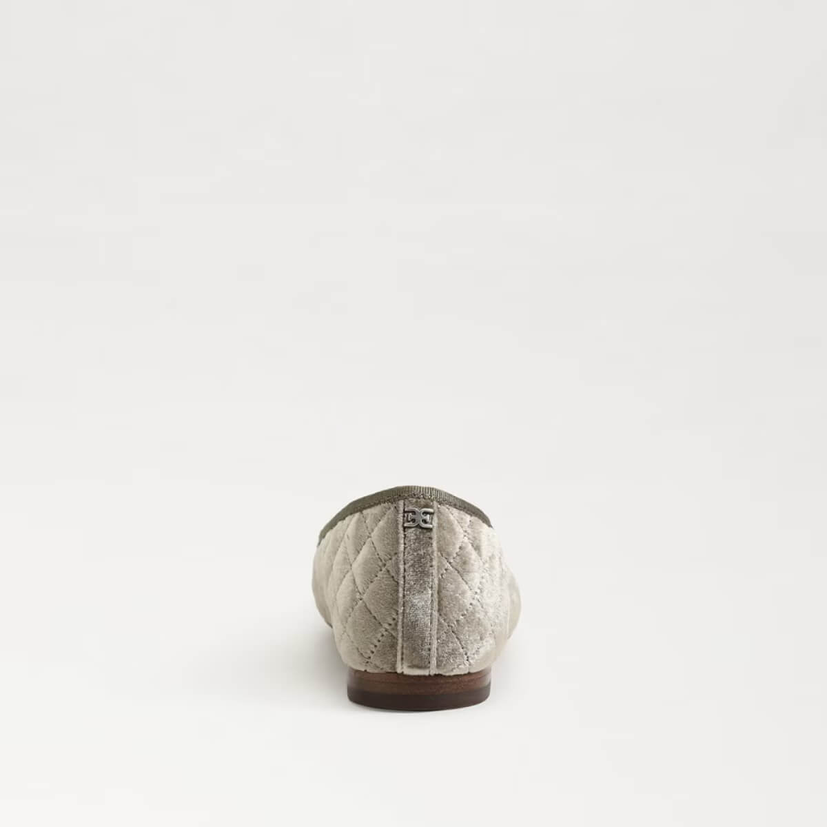 Sam Edelman Marilyn Ballet Flat silver sage back | MILK MONEY milkmoney.co | cute shoes for women. ladies shoes. nice shoes for women. footwear for women. ladies shoes online. ladies footwear. womens shoes and boots. pretty shoes for women. beautiful shoes for women.