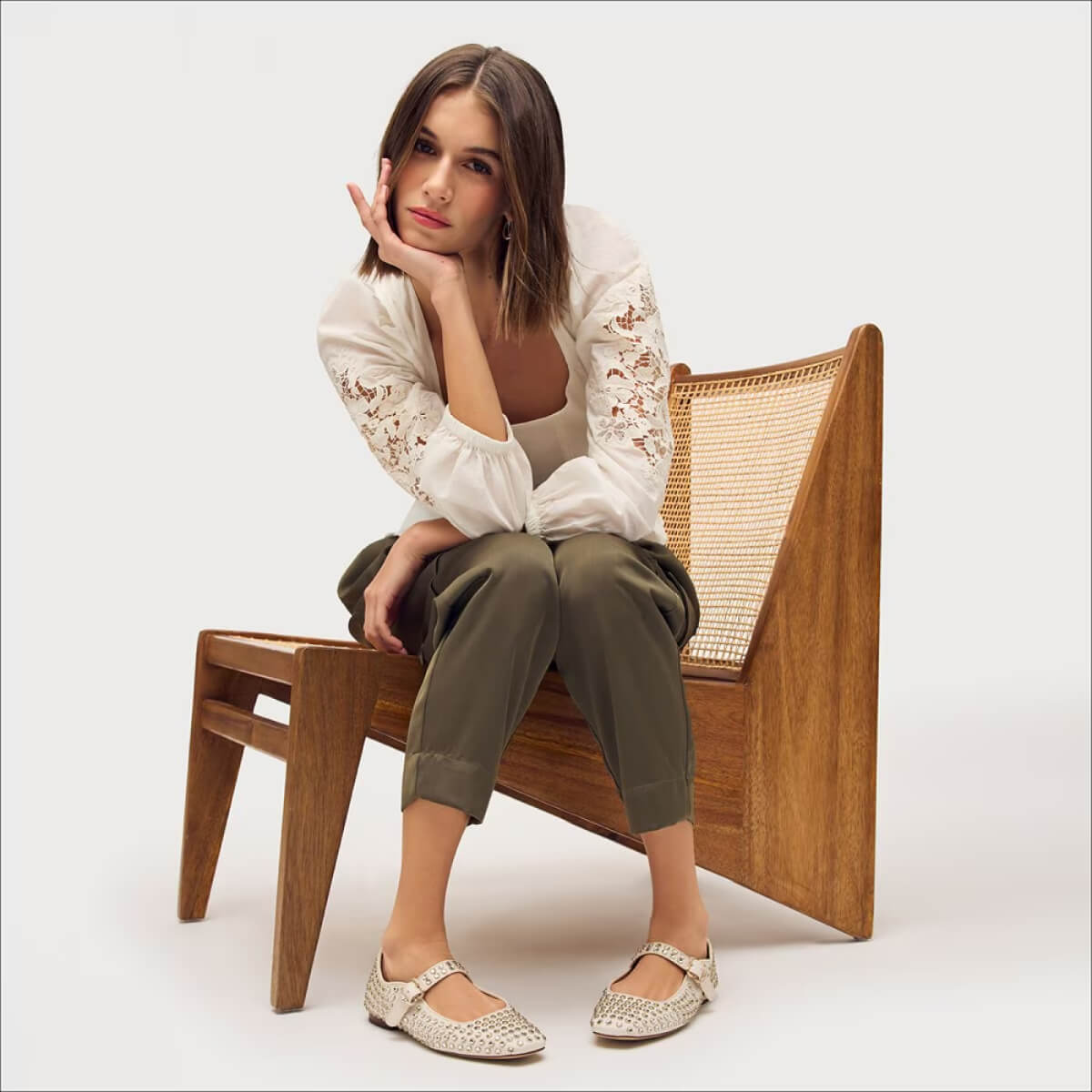 Sam Edelman Michaela Gem Mary Jane Flat