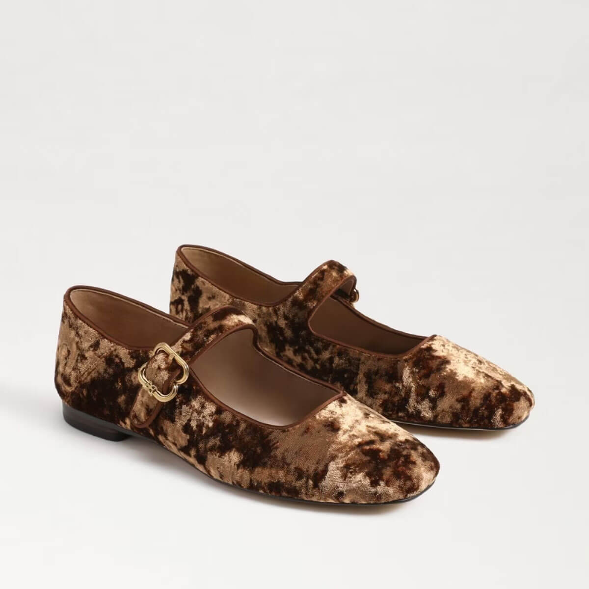 Sam Edelman Michaela Mary Jane Flat copper bronze velvet | MILK MONEY milkmoney.co | cute shoes for women. ladies shoes. nice shoes for women. footwear for women. ladies shoes online. ladies footwear. womens shoes and boots. pretty shoes for women. beautiful shoes for women.
