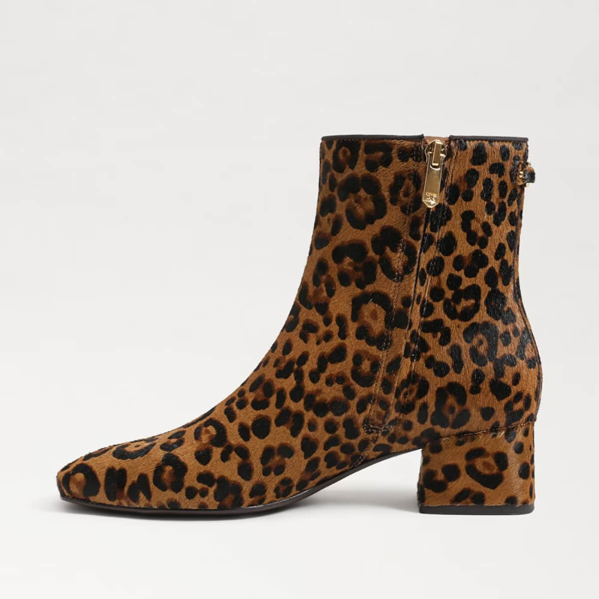Sam Edelman Paige Ankle Bootie leopard side | MILK MONEY milkmoney.co | cute shoes for women. ladies shoes. nice shoes for women. ladies shoes online. ladies footwear. womens shoes and boots. pretty shoes for women. beautiful shoes for women.