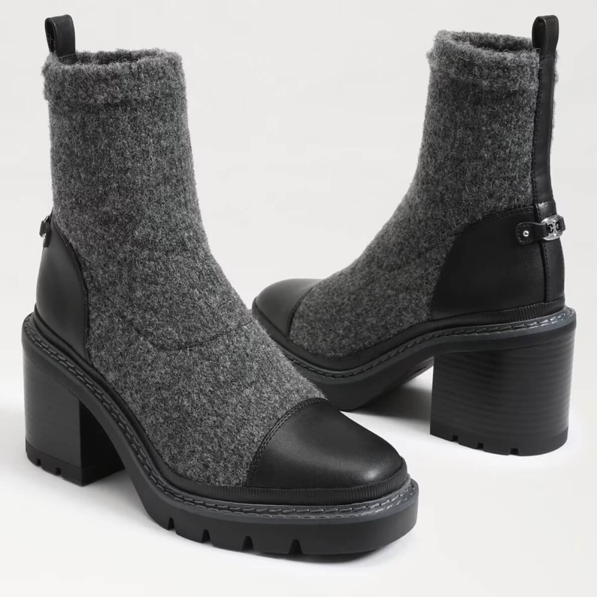 Sam Edelman Rozanna Knit Bootie black | MILK MONEY milkmoney.co | cute shoes for women. ladies shoes. nice shoes for women. footwear for women. ladies shoes online. ladies footwear. womens shoes and boots. pretty shoes for women. beautiful shoes for women.