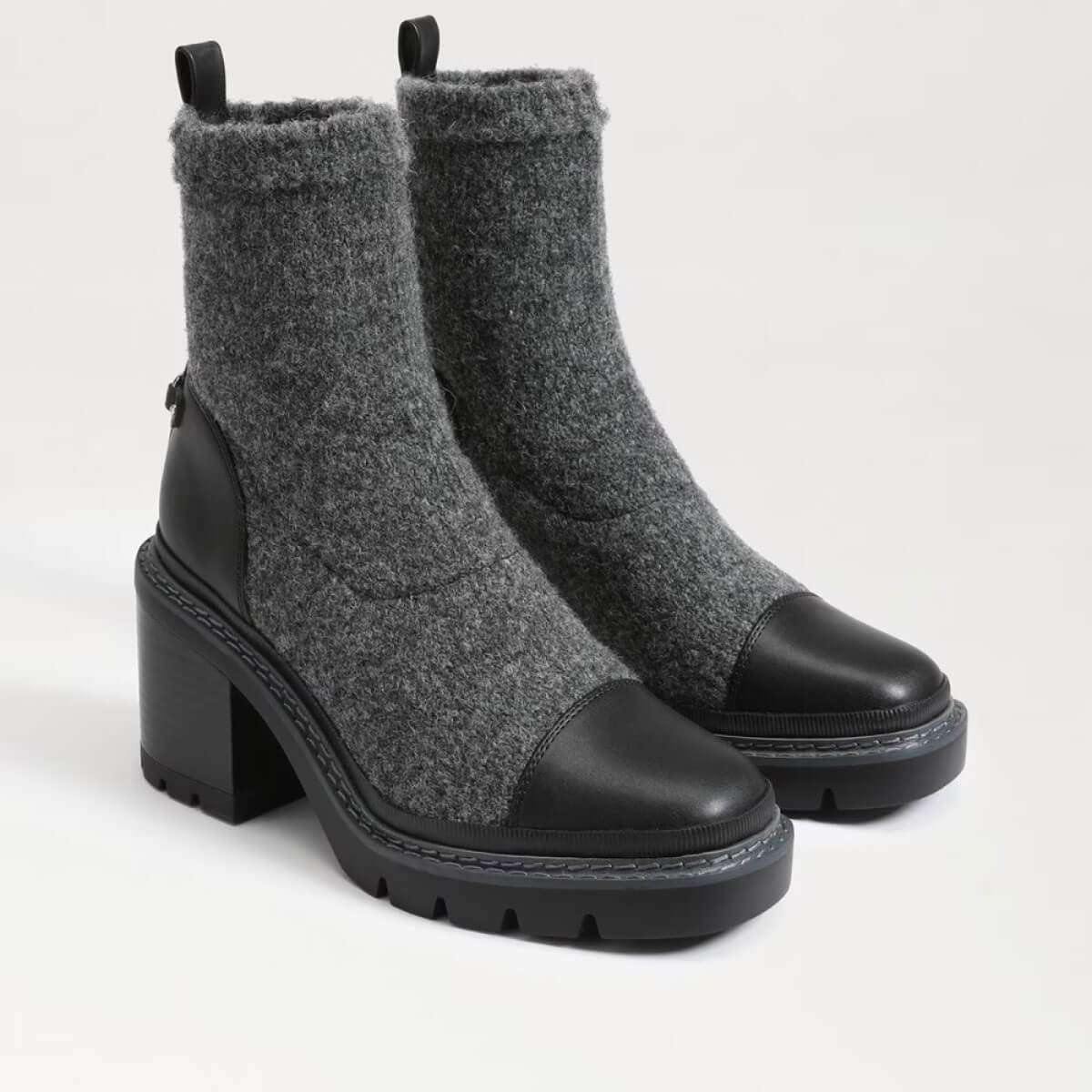 Sam Edelman Rozanna Knit Bootie black | MILK MONEY milkmoney.co | cute shoes for women. ladies shoes. nice shoes for women. footwear for women. ladies shoes online. ladies footwear. womens shoes and boots. pretty shoes for women. beautiful shoes for women.