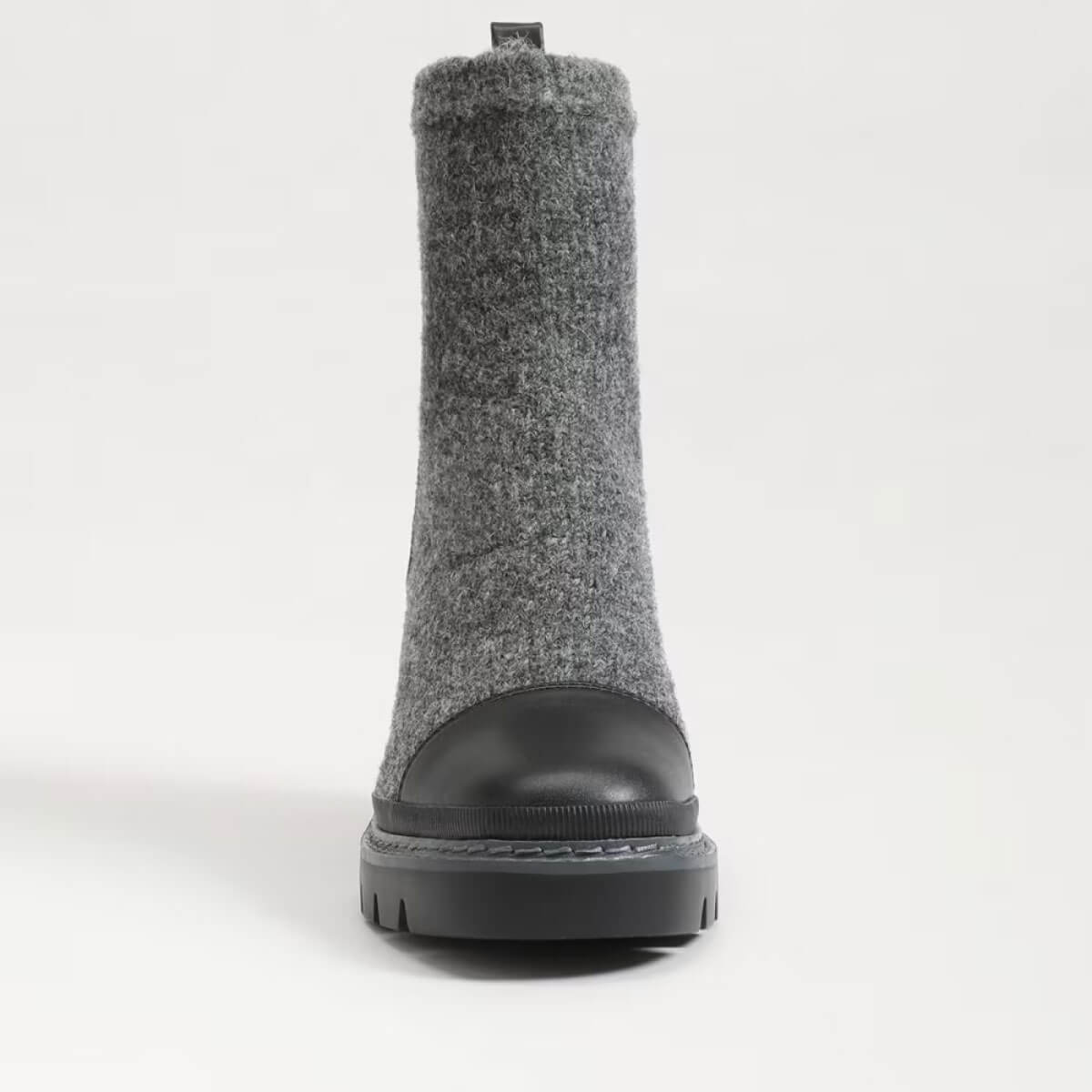 Sam Edelman Rozanna Knit Bootie black front | MILK MONEY milkmoney.co | cute shoes for women. ladies shoes. nice shoes for women. footwear for women. ladies shoes online. ladies footwear. womens shoes and boots. pretty shoes for women. beautiful shoes for women.