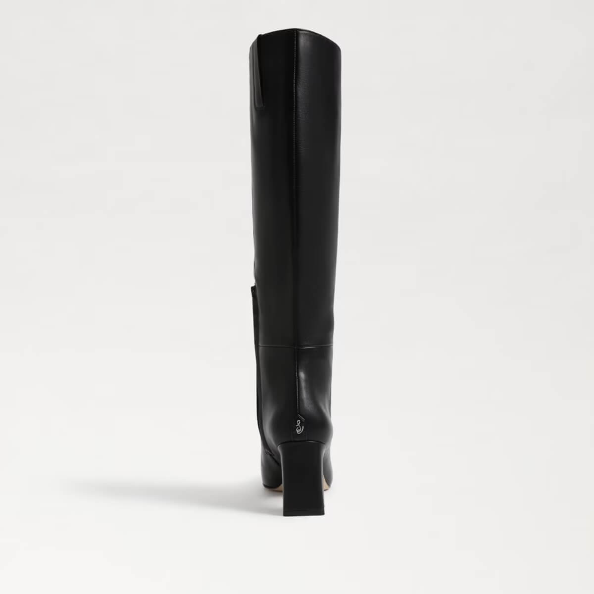 Sam Edelman Sylvia Wide Calf Knee High Boot black leather back | MILK MONEY milkmoney.co | cute shoes for women. ladies shoes. nice shoes for women. ladies shoes online. ladies footwear. womens shoes and boots. pretty shoes for women. beautiful shoes for women.