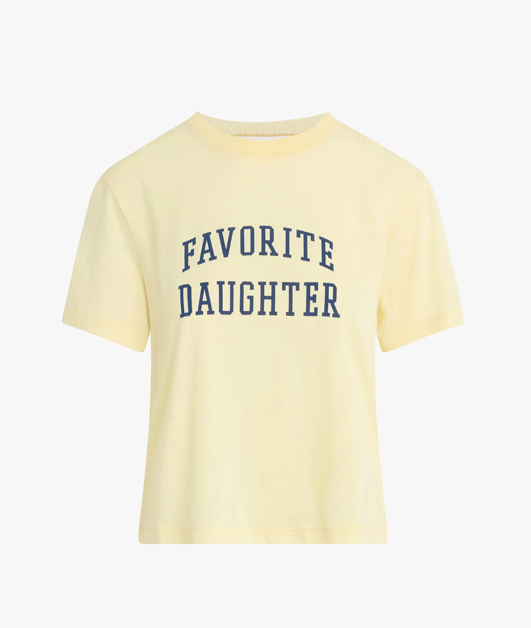 Favorite Daughter Cropped Collegiate Tee