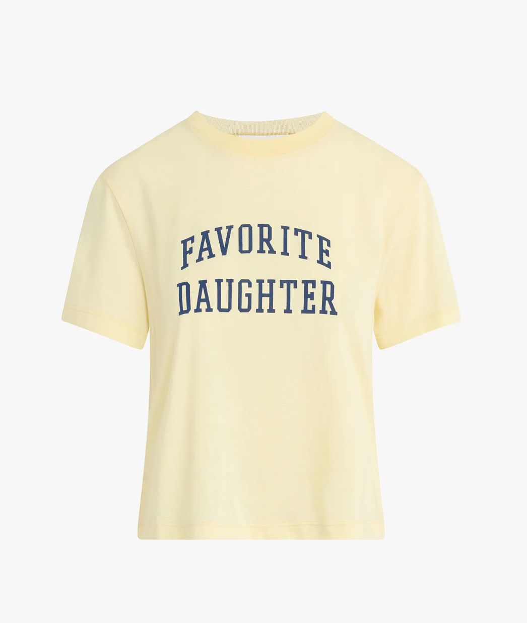 Favorite Daughter Cropped Collegiate Tee