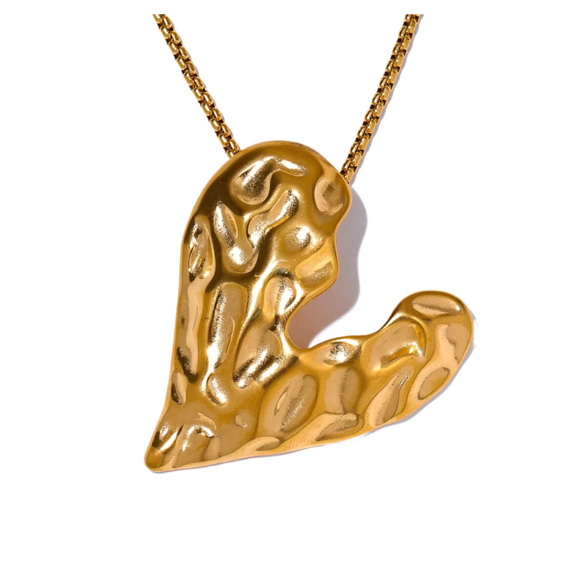 Sculptural Heart Charm Necklace gold front | MILK MONEY milkmoney.co | cute necklaces. pretty necklaces. trendy necklaces.
cute simple necklaces. cute gold necklace. cute cheap necklaces. cute necklaces for women. trendy layered necklaces. casual necklace. cute trendy necklaces