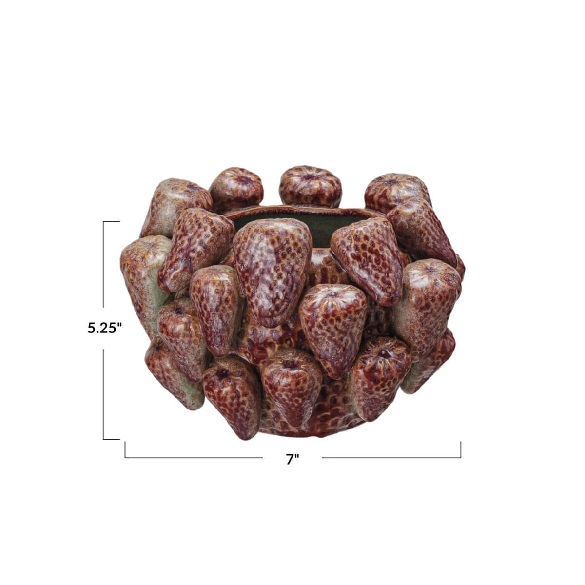 Sculptural Stoneware Vase