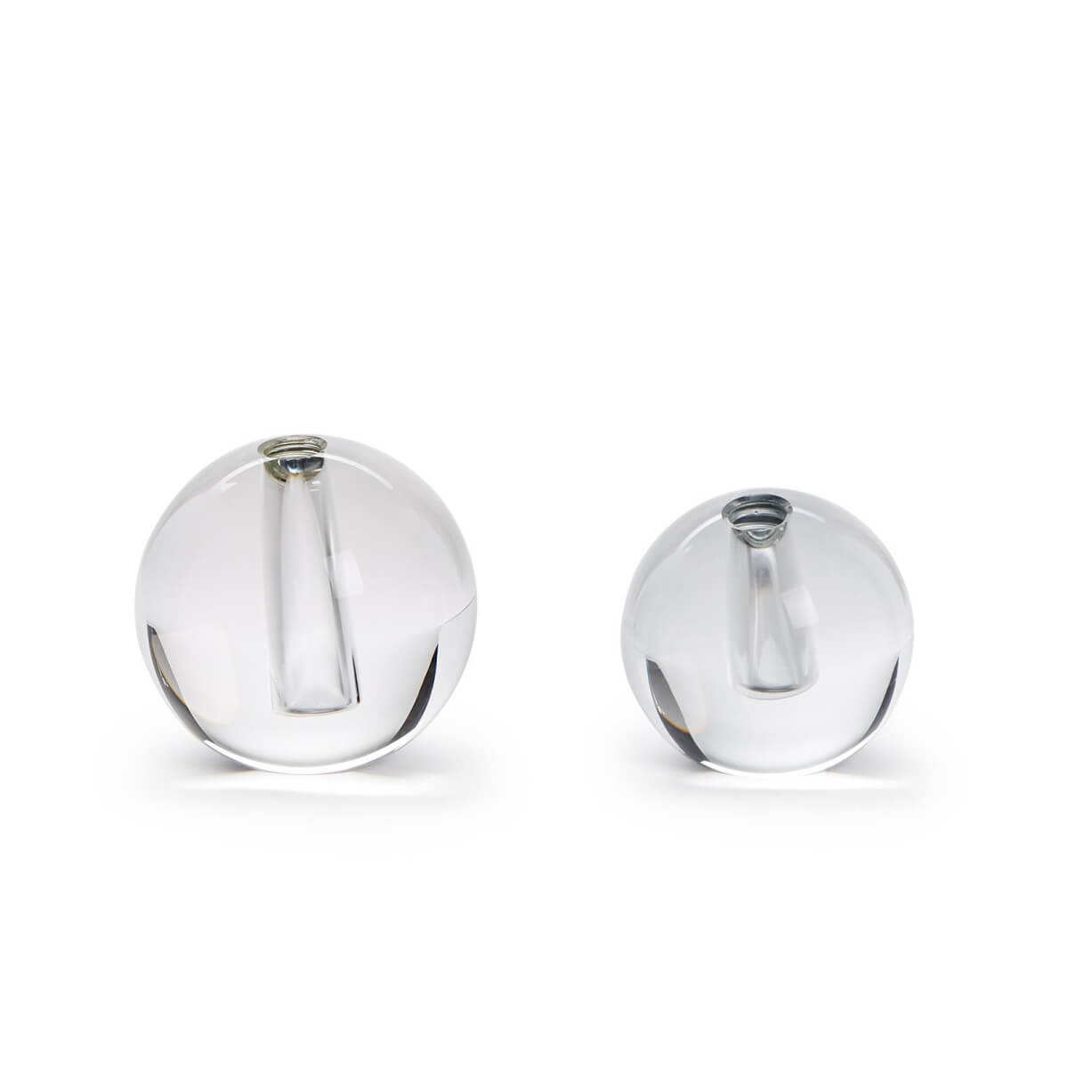 Set of 2 Circle Crystal Vases front | MILK MONEY milkmoney.co | Home decor online, Modern home decor, Luxury home furnishings, Best home decor, Home accessories for sale, Living room furniture sets, Kitchen decor ideas, Wall art for home, Bathroom accessories, Vintage home decor, Minimalist home decor