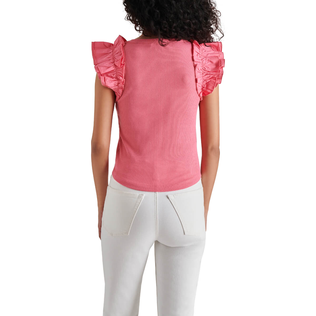 Steve Madden Adela Top fruit dove back | MILK MONEY milkmoney.co | cute tops for women. trendy tops for women. cute blouses for women. stylish tops for women. pretty womens tops.