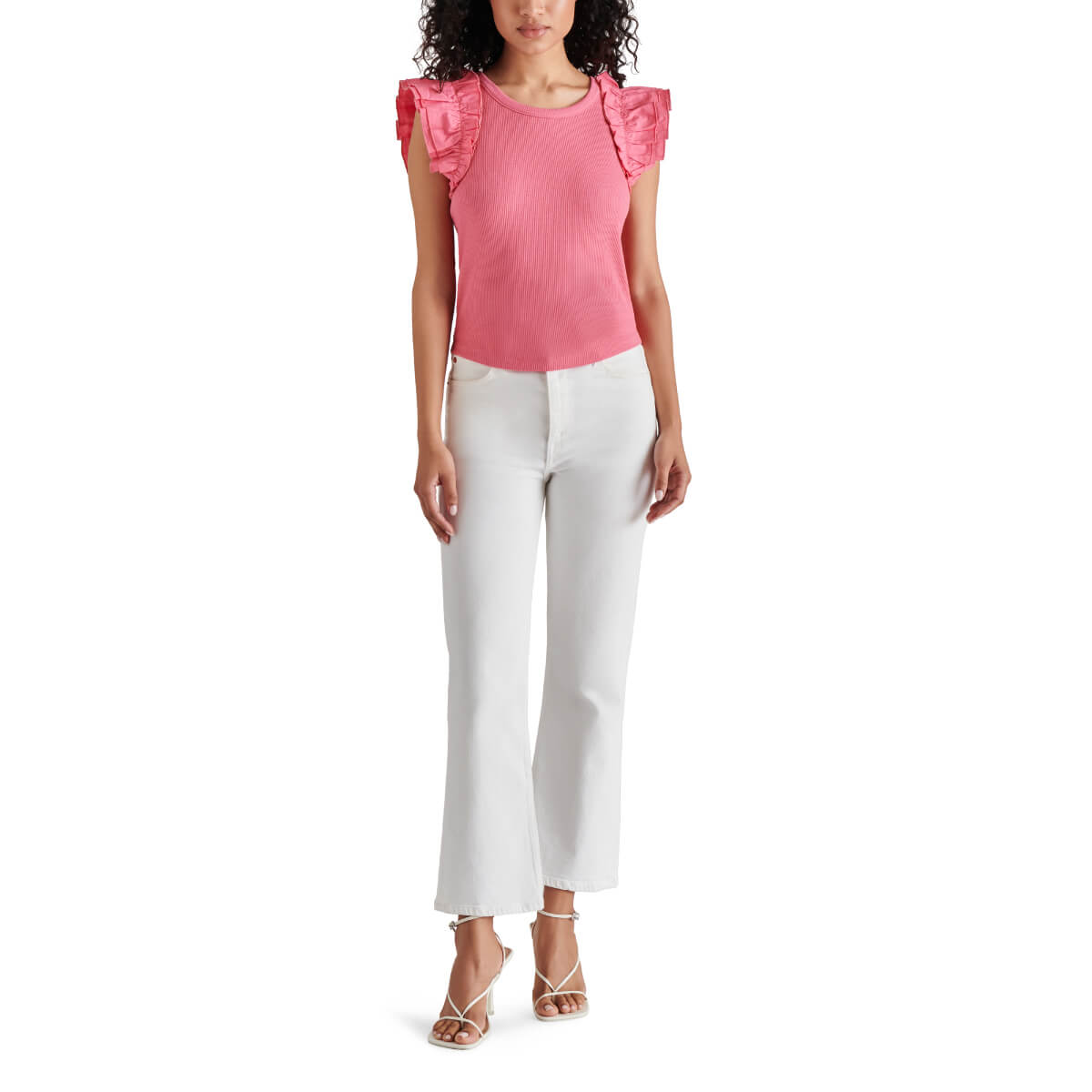 Steve Madden Adela Top fruit dove front | MILK MONEY milkmoney.co | cute tops for women. trendy tops for women. cute blouses for women. stylish tops for women. pretty womens tops.