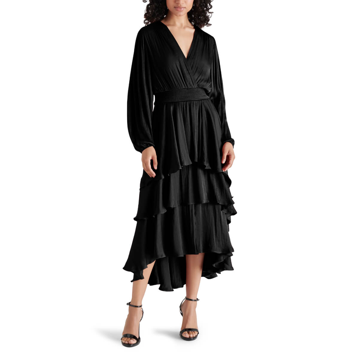 Steve Madden Bei Dress black front | MILK MONEY milkmoney.co | cute clothes for women. womens online clothing. trendy online clothing stores. womens casual clothing online. trendy clothes online. trendy women's clothing online. ladies online clothing stores. trendy women's clothing stores. cute female clothes.