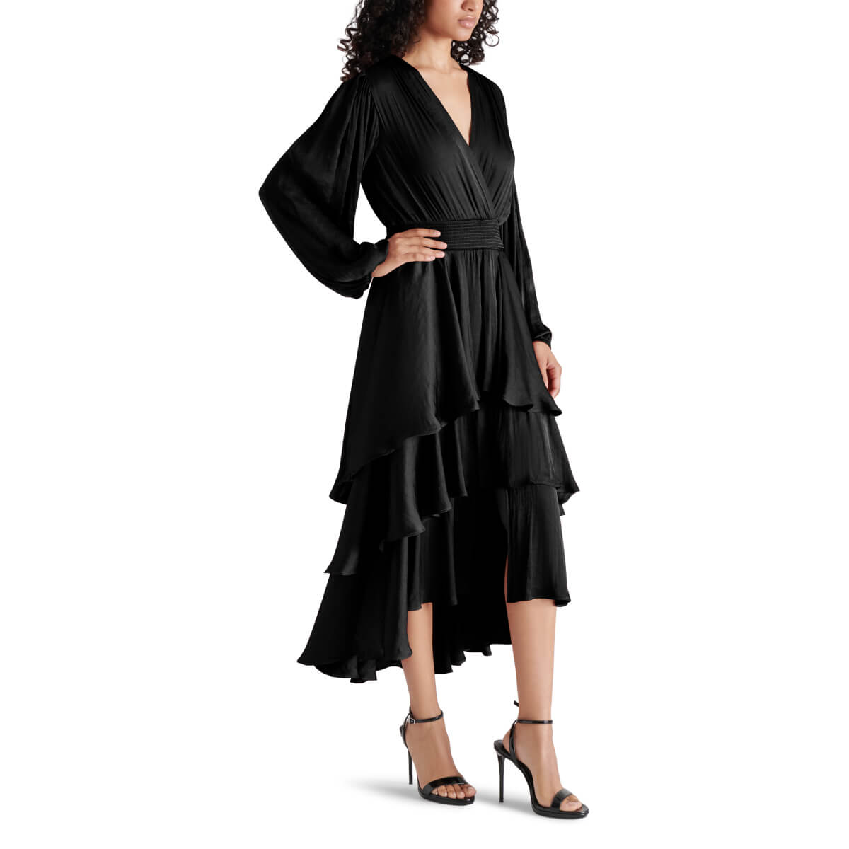 Steve Madden Bei Dress black side | MILK MONEY milkmoney.co | cute clothes for women. womens online clothing. trendy online clothing stores. womens casual clothing online. trendy clothes online. trendy women's clothing online. ladies online clothing stores. trendy women's clothing stores. cute female clothes.