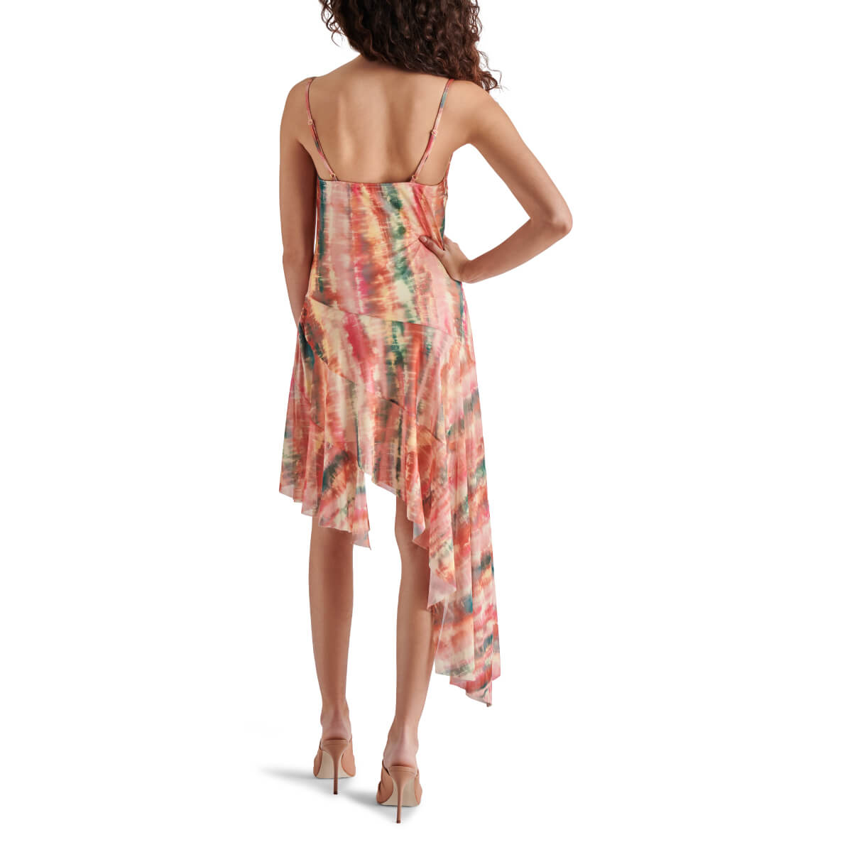 Steve Madden Calla Midi Dress back pink | MILK MONEY milkmoney.co | cute clothes for women. womens online clothing. trendy online clothing stores. womens casual clothing online. trendy clothes online. trendy women's clothing online. ladies online clothing stores. trendy women's clothing stores. cute female clothes.