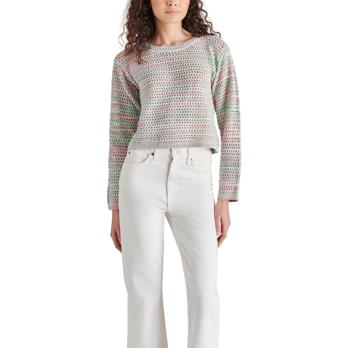 Steve Madden Delicia Open Stitch Sweater