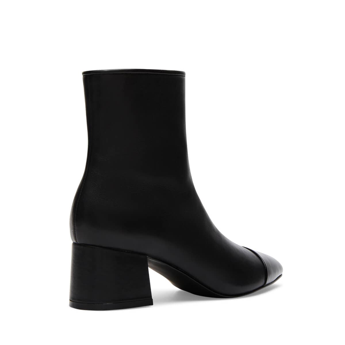 Steve Madden Eiffel Bootie black side | MILK MONEY milkmoney.co | cute shoes for women. ladies shoes. nice shoes for women. footwear for women. ladies shoes online. ladies footwear. womens shoes and boots. pretty shoes for women. beautiful shoes for women.