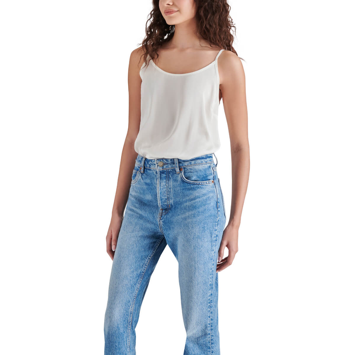 Steve Madden Emersyn Camisole Bodysuit ivory front | MILK MONEY milkmoney.co | cute tops for women. trendy tops for women. cute blouses for women. stylish tops for women. pretty womens tops.