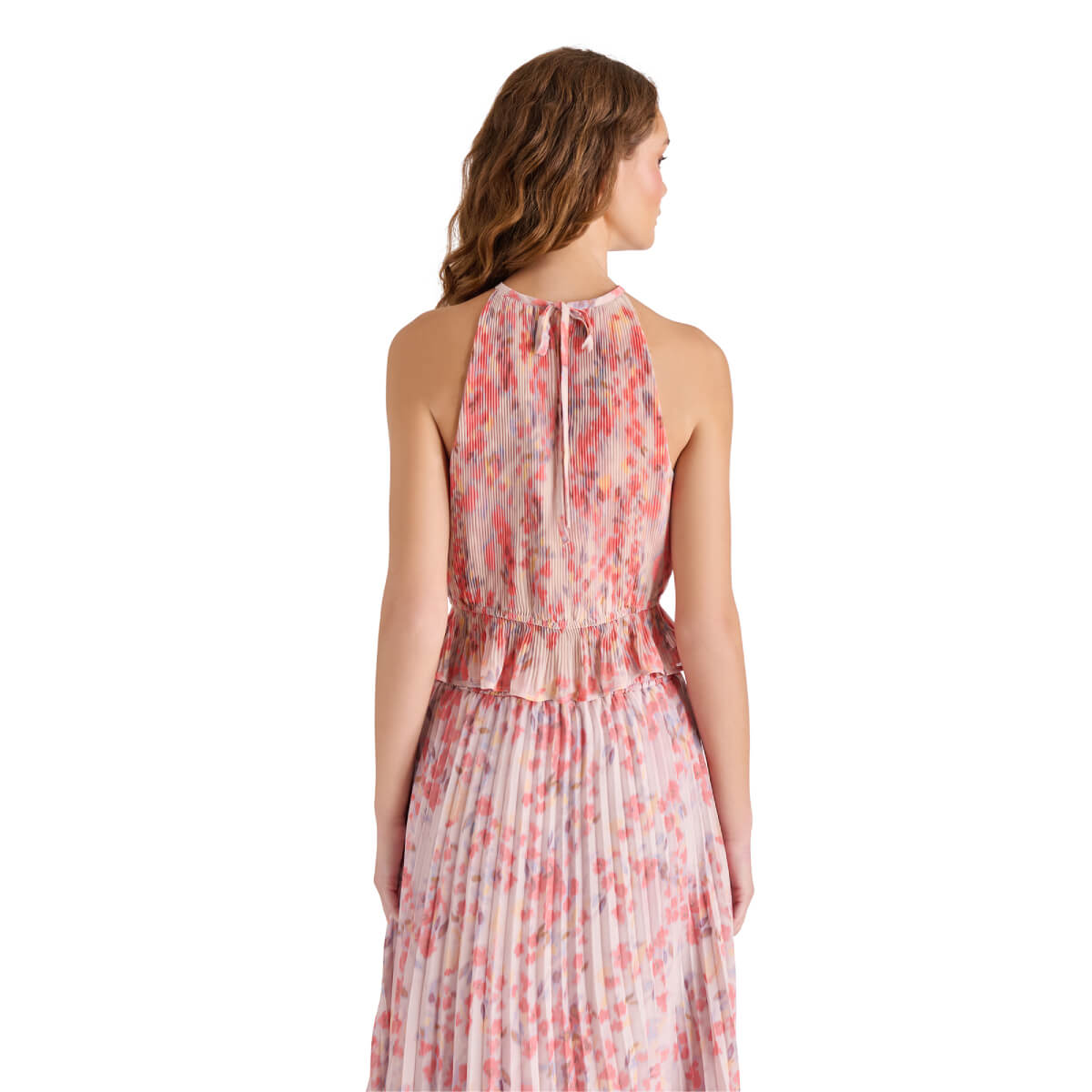 Steve Madden Emil Top pink back | MILK MONEY milkmoney.co | cute tops for women. trendy tops for women. cute blouses for women. stylish tops for women. pretty womens tops.