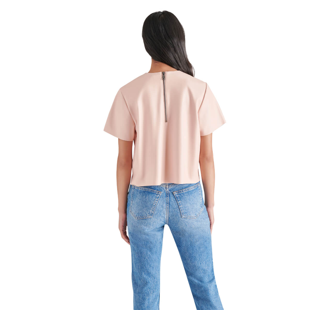 Steve Madden Ezra Faux Leather Top