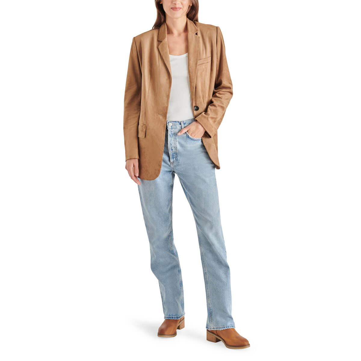 Steve Madden Imaan Suede Blazer