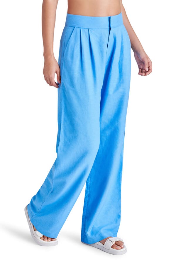 Steve Madden Isabella Pant indigo side | MILK MONEY milkmoney.co | cute clothes for women. womens online clothing. trendy online clothing stores. womens casual clothing online. trendy clothes online. trendy women's clothing online. ladies online clothing stores. trendy women's clothing stores. cute female clothes.