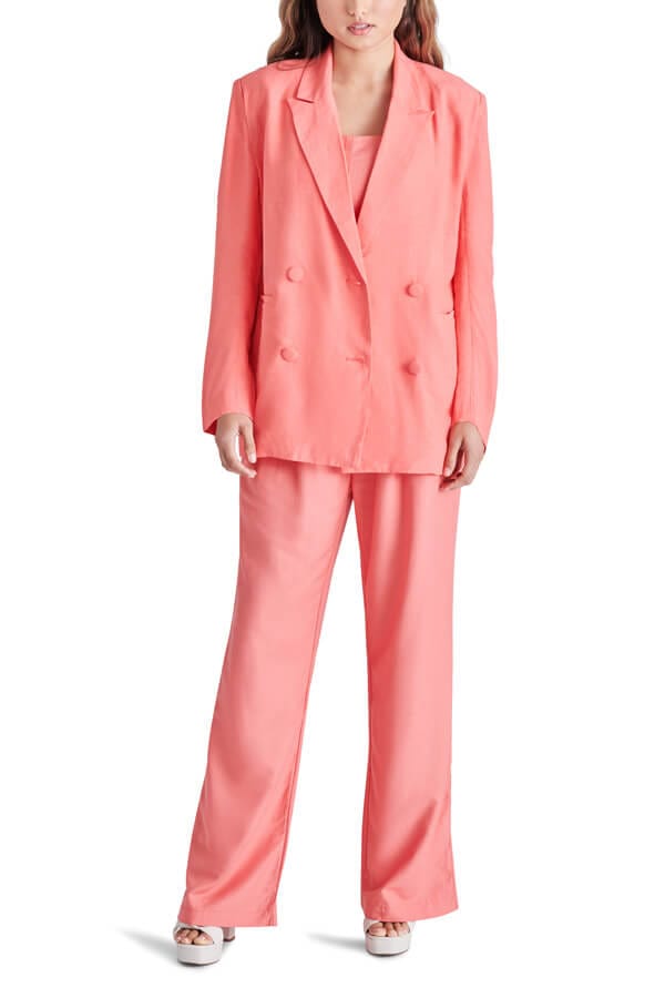 Steve Madden Isabella Pant spring rose full front | MILK MONEY milkmoney.co | cute clothes for women. womens online clothing. trendy online clothing stores. womens casual clothing online. trendy clothes online. trendy women's clothing online. ladies online clothing stores. trendy women's clothing stores. cute female clothes.