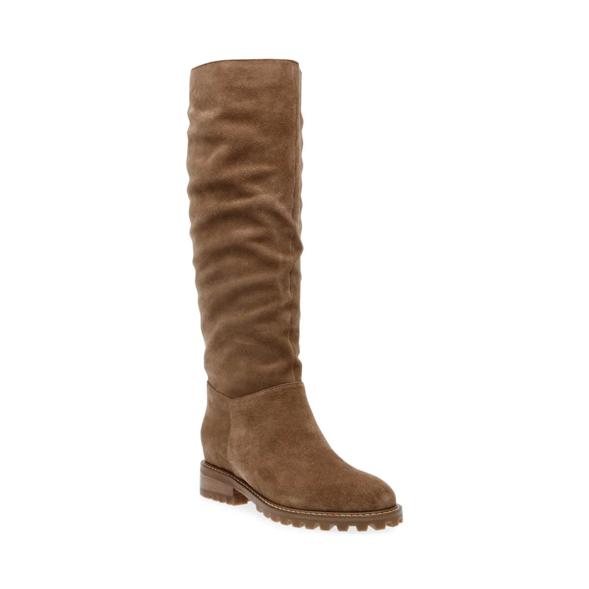 Steve Madden Loralye Tall Boot oatmeal front | MILK MONEY milkmoney.co | cute shoes for women. ladies shoes. nice shoes for women. footwear for women. ladies shoes online. ladies footwear. womens shoes and boots. pretty shoes for women. beautiful shoes for women.