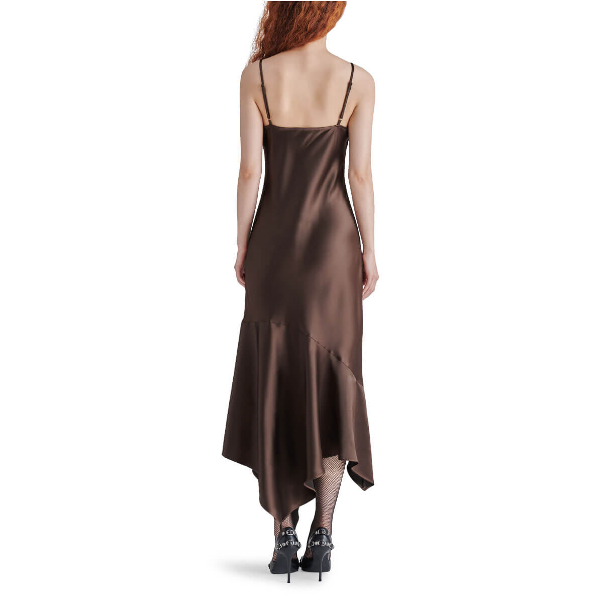 Steve Madden Lucille Dress espresso back | MILK MONEY milkmoney.co | cute clothes for women. womens online clothing. trendy online clothing stores. womens casual clothing online. trendy clothes online. trendy women's clothing online. ladies online clothing stores. trendy women's clothing stores. cute female clothes.