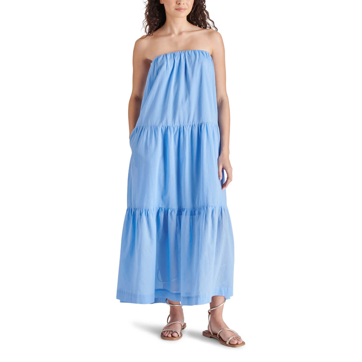 Steve Madden Oceane Tiered Cotton Maxi Sundress