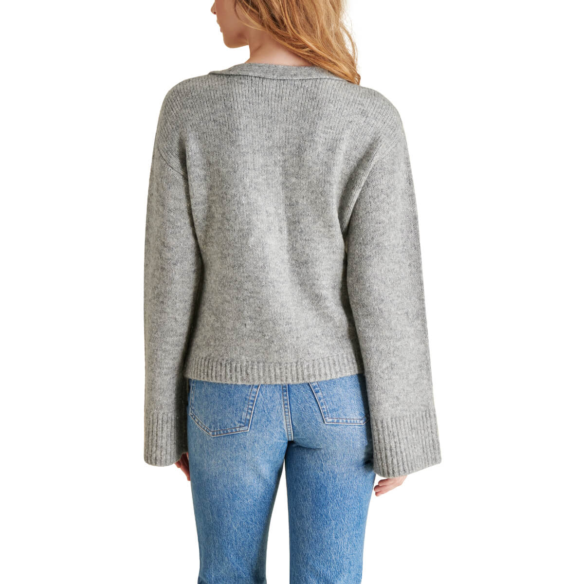 Steve Madden Odelia V-Neck Button Down Cardigan