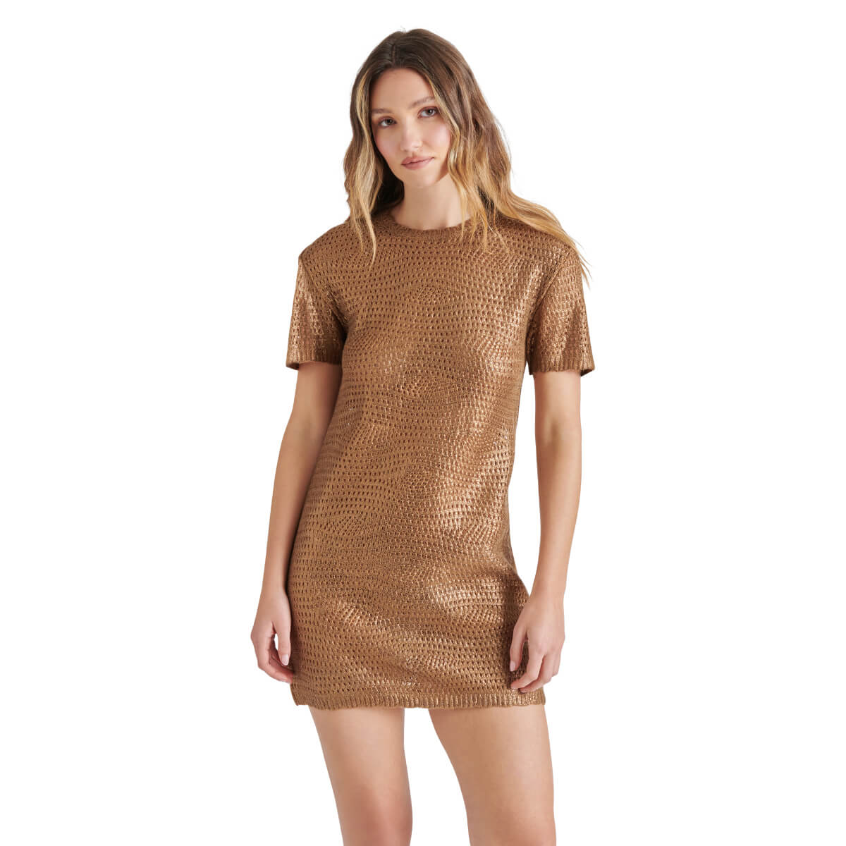 Steve Madden Santana Dress brown front | MILK MONEY milkmoney.co | cute clothes for women. womens online clothing. trendy online clothing stores. womens casual clothing online. trendy clothes online. trendy women's clothing online. ladies online clothing stores. trendy women's clothing stores. cute female clothes.