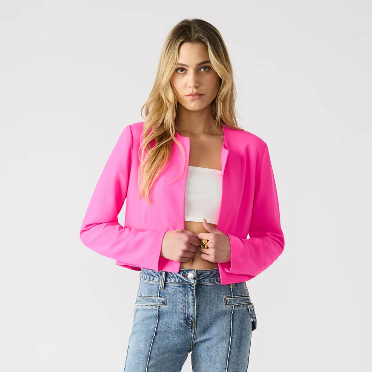 Steve Madden Serene Crop Blazer