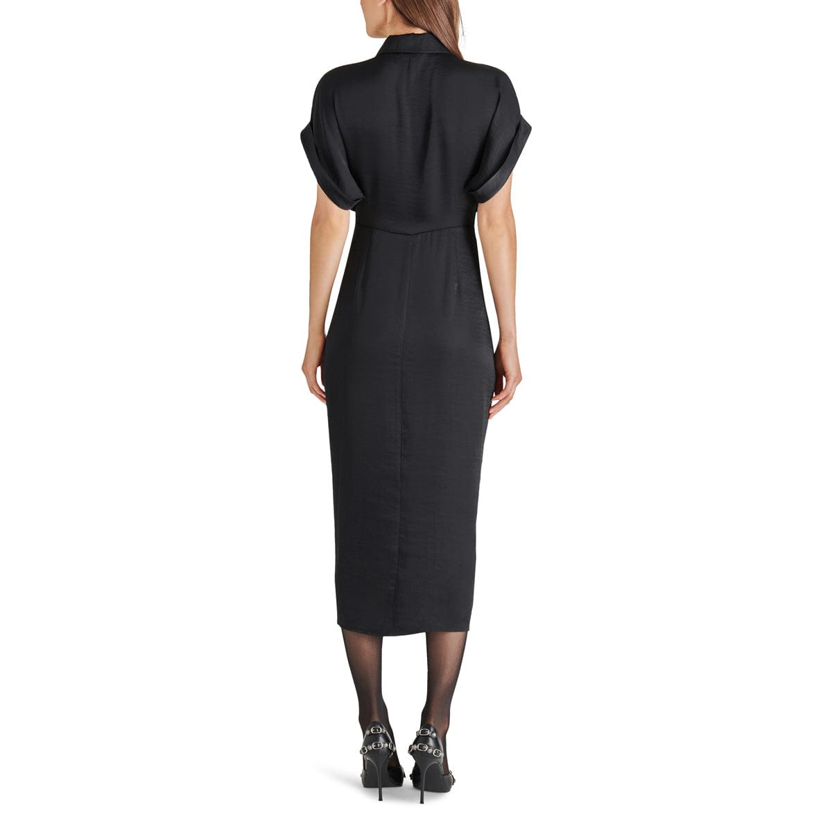 Steve Madden Tori Dress black back | MILK MONEY milkmoney.co | cute clothes for women. womens online clothing. trendy online clothing stores. womens casual clothing online. trendy clothes online. trendy women's clothing online. ladies online clothing stores. trendy women's clothing stores. cute female clothes.