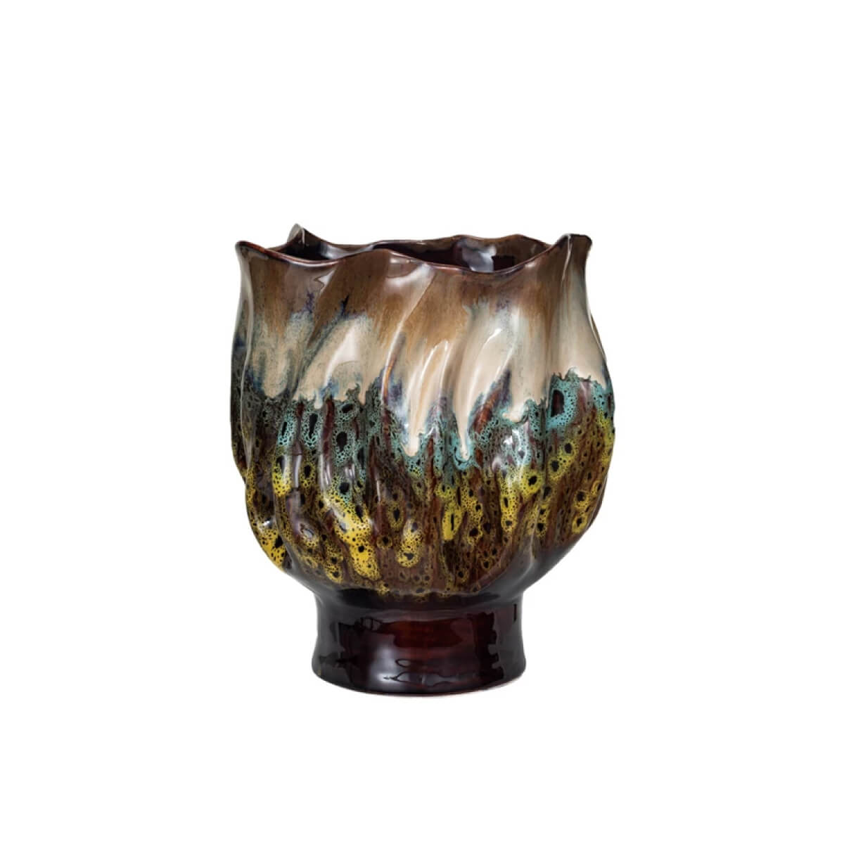 Stoneware Organic Shaped Vase brown front | MILK MONEY milkmoney.co | Home decor online, Modern home decor, Luxury home furnishings, Best home decor, Home accessories for sale, Living room furniture sets, Kitchen decor ideas, Wall art for home, Bathroom accessories, Vintage home decor, Minimalist home decor