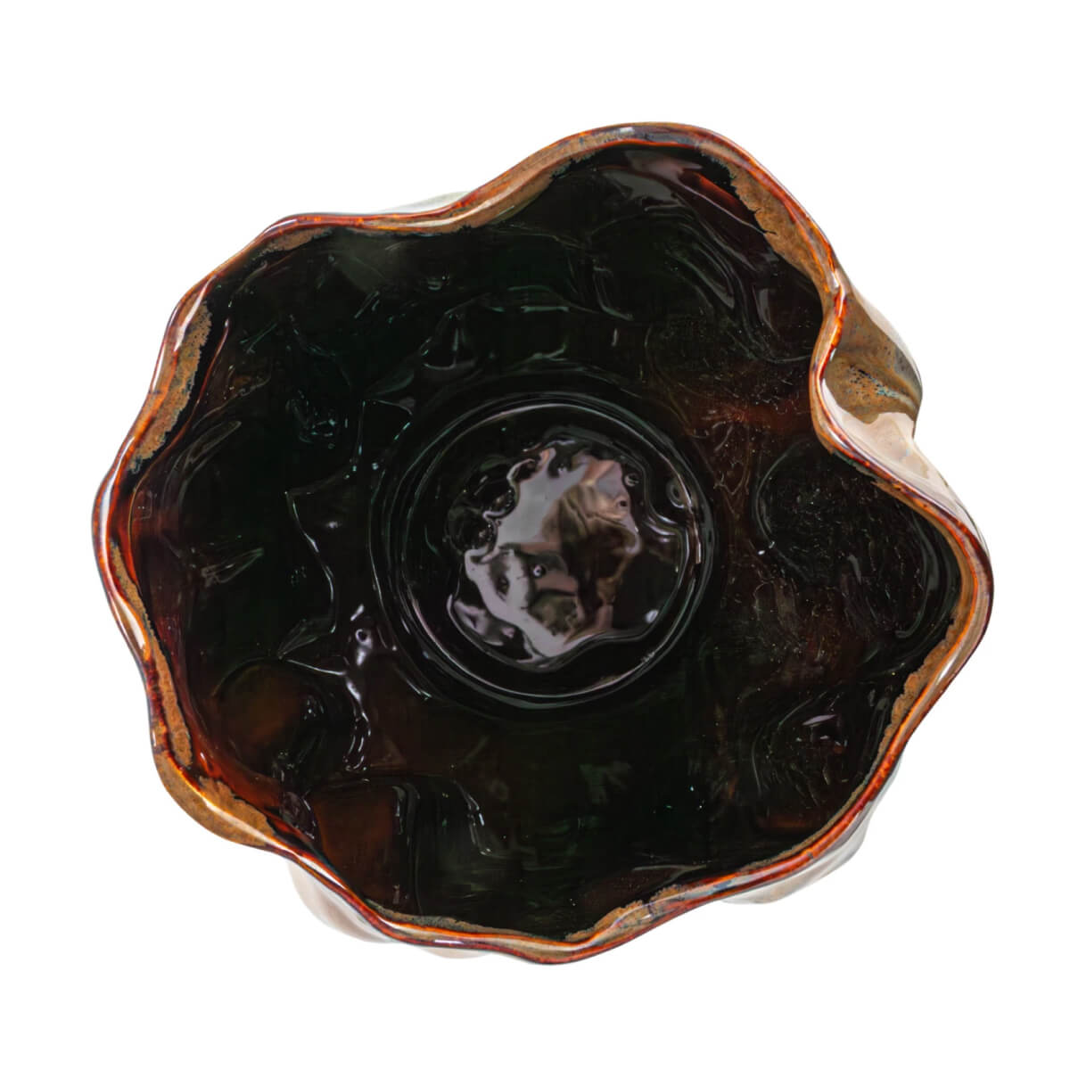 Stoneware Organic Shaped Vase