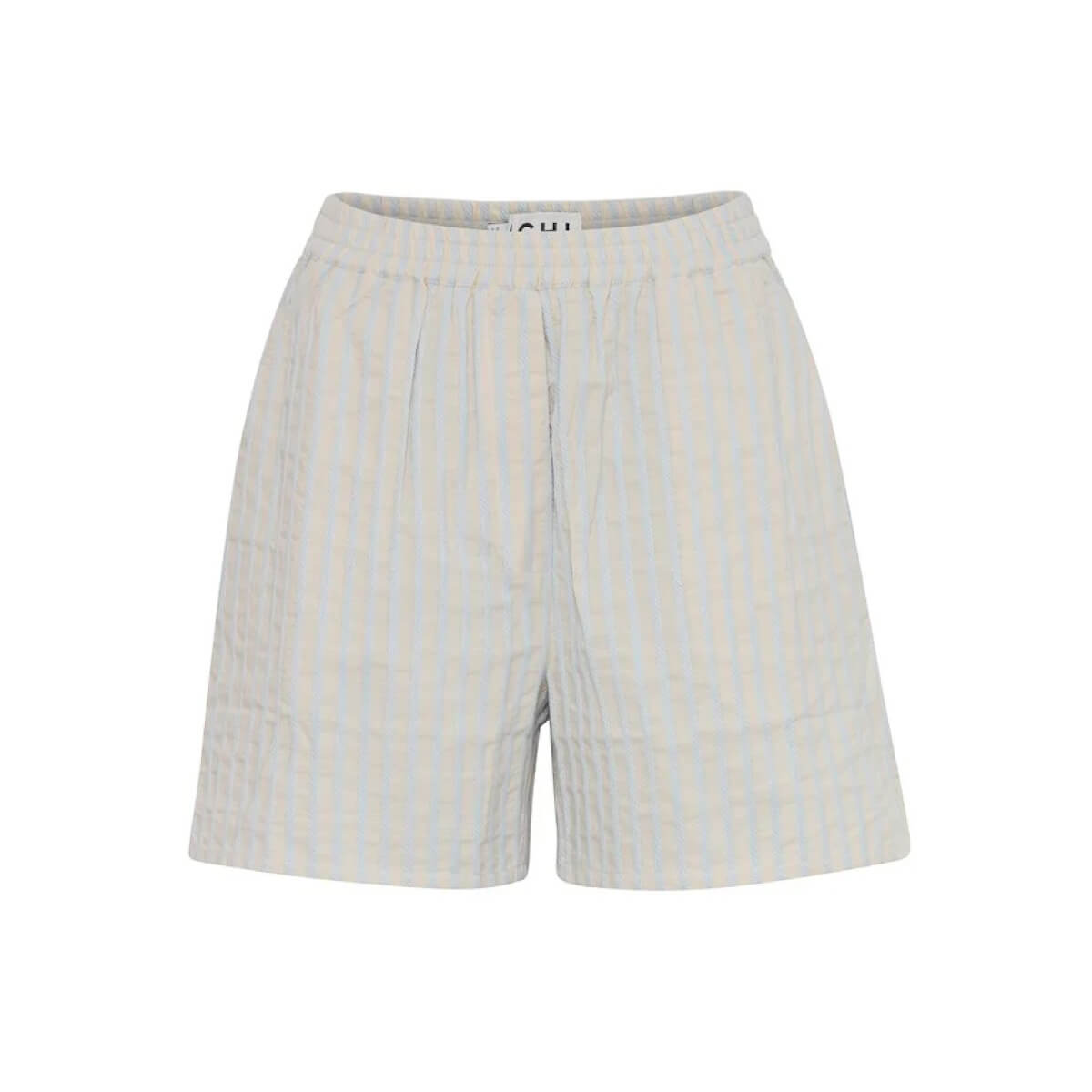 Striped Seersucker Shorts
