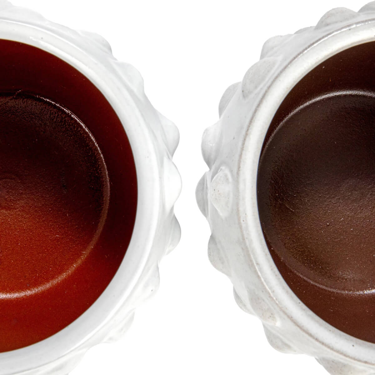 Terracotta Planter with Raised Dots white inside | MILK MONEY milkmoney.co | Home decor online, Modern home decor, Luxury home furnishings, Best home decor, Home accessories for sale, Living room furniture sets, Kitchen decor ideas, Wall art for home, Bathroom accessories, Vintage home decor, Minimalist home decor