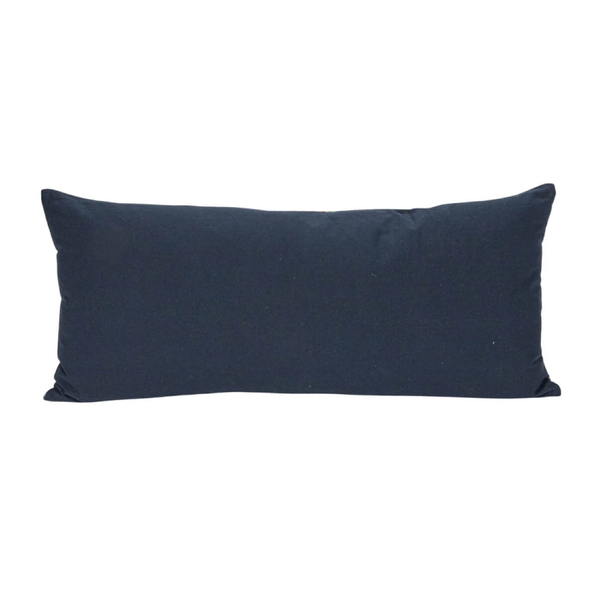 Tibetan Tiger Velvet Printed Lumbar Pillow orange back | MILK MONEY milkmoney.co | white elephant gift ideas, gift, mother's day gift ideas, white elephant gift, gift shops near me, cute home decor, mother's day gift, cute home accents, handmade in USA, elegant home decor