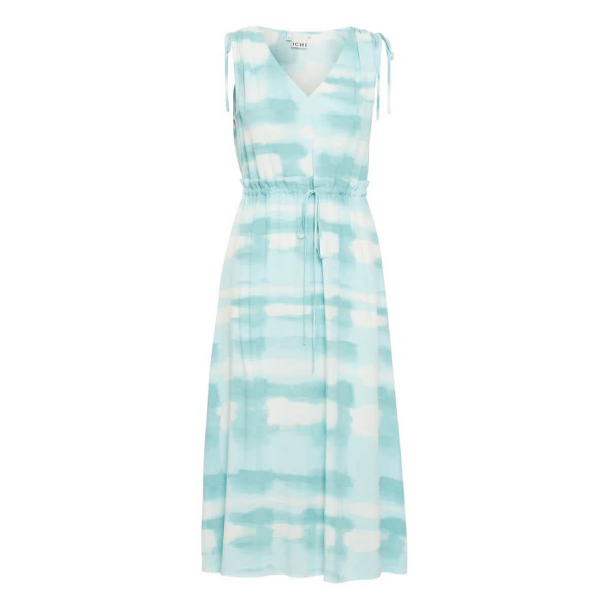 Tie Dyed Midi Dress blue front | MILK MONEY milkmoney.co | cute clothes for women. womens online clothing. trendy online clothing stores. womens casual clothing online. trendy clothes online. trendy women's clothing online. ladies online clothing stores. trendy women's clothing stores. cute female clothes.