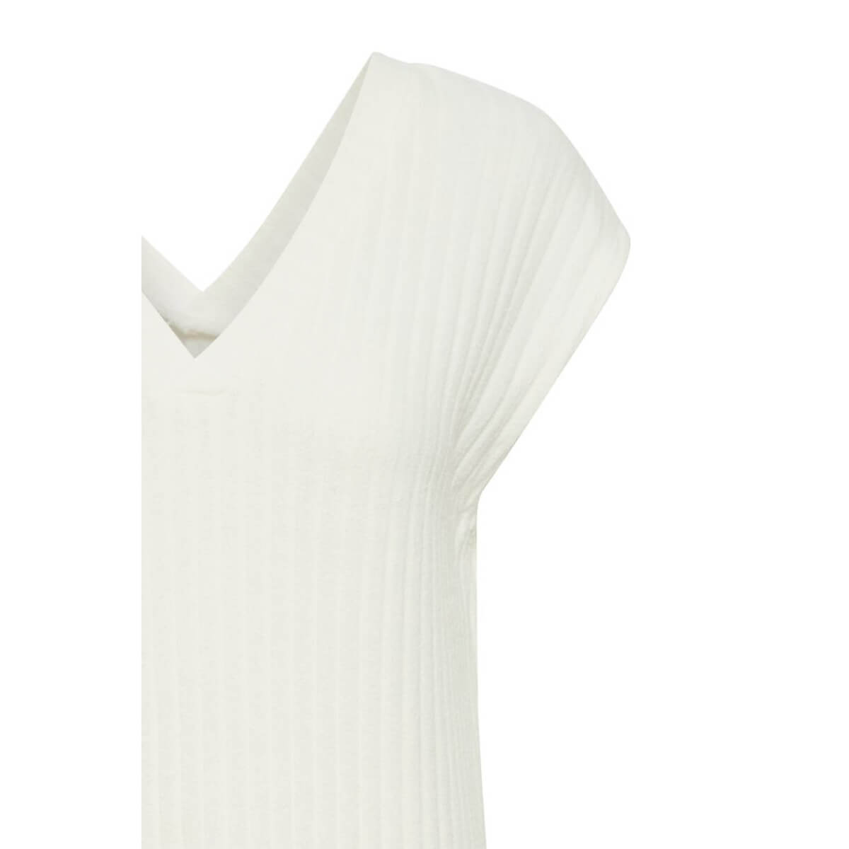 V-Neck Terry Towel Midi Dress