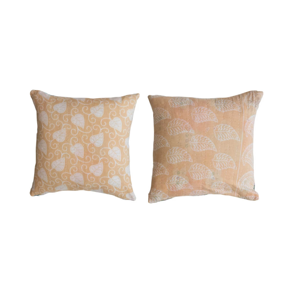 Vintage Printed Cotton Kantha Throw Pillow back | MILK MONEY milkmoney.co | Home decor online, Modern home decor, Luxury home furnishings, Best home decor, Home accessories for sale, Living room furniture sets, Kitchen decor ideas, Wall art for home, Bathroom accessories, Vintage home decor, Minimalist home decor